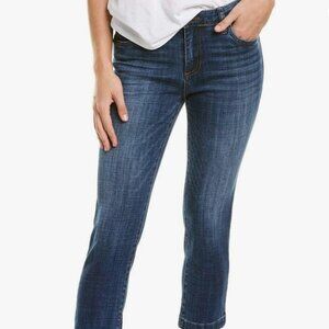 NWT Kut from the Kloth Lauren Midrise Crop Straight Leg Jeans in Vibes Wash Sz 8